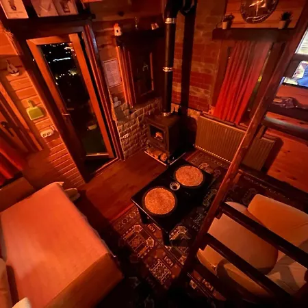 Orange Hobbit House Chalet